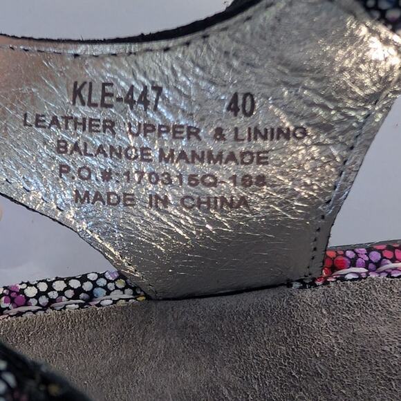 ALEGRIA Kleo Blissful Leather Gladiator Sandals KLE-447 Womens EU 40 / US 9.5-10 - Picture 16 of 16